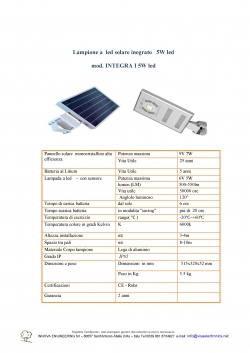 mod. INTEGRA I 5W Led