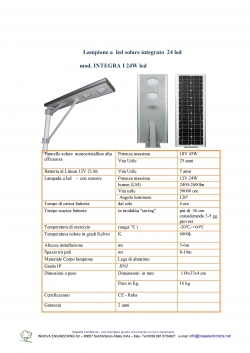 mod. INTEGRA I 24W Led