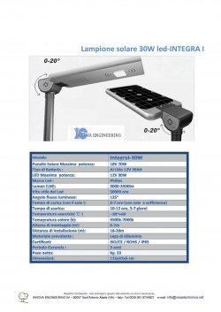 mod. INTEGRA I 30W Led