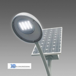 mod. T/P Illuminazione Fotovoltaica ad Isola 30W Led