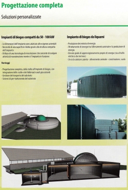 Rif. Progetto - IMPIANTO BIOGAS 50 Kwe